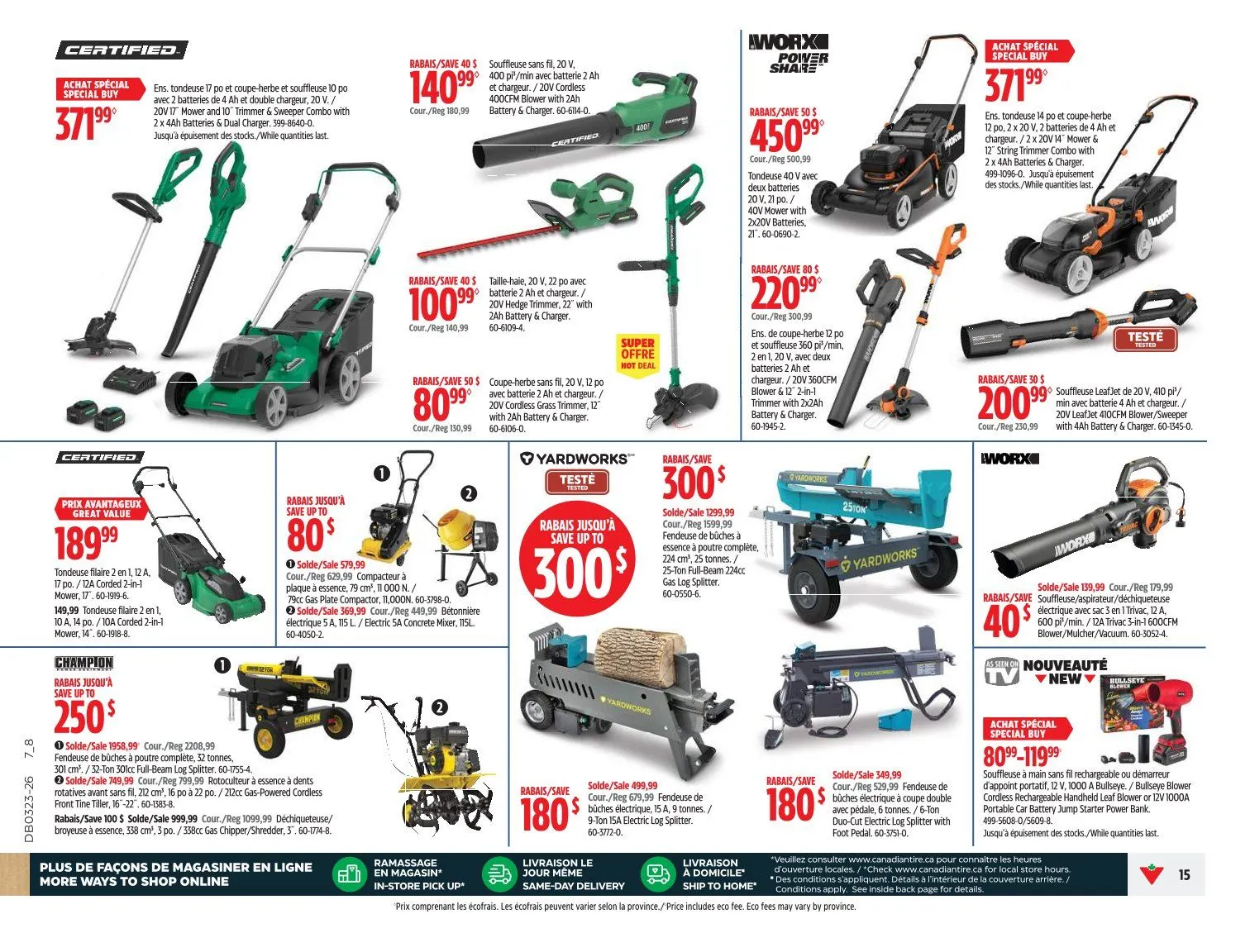 Canadian Tire Sales from June 4 to June 11 2026 - flyer page 15