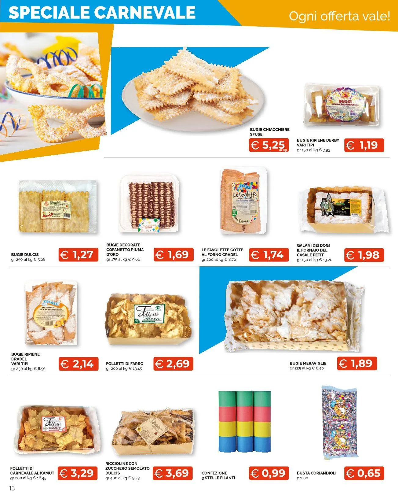 Mercatò Offerte da 21 febbraio a 26 febbraio di 2025 - Pagina del volantino 15