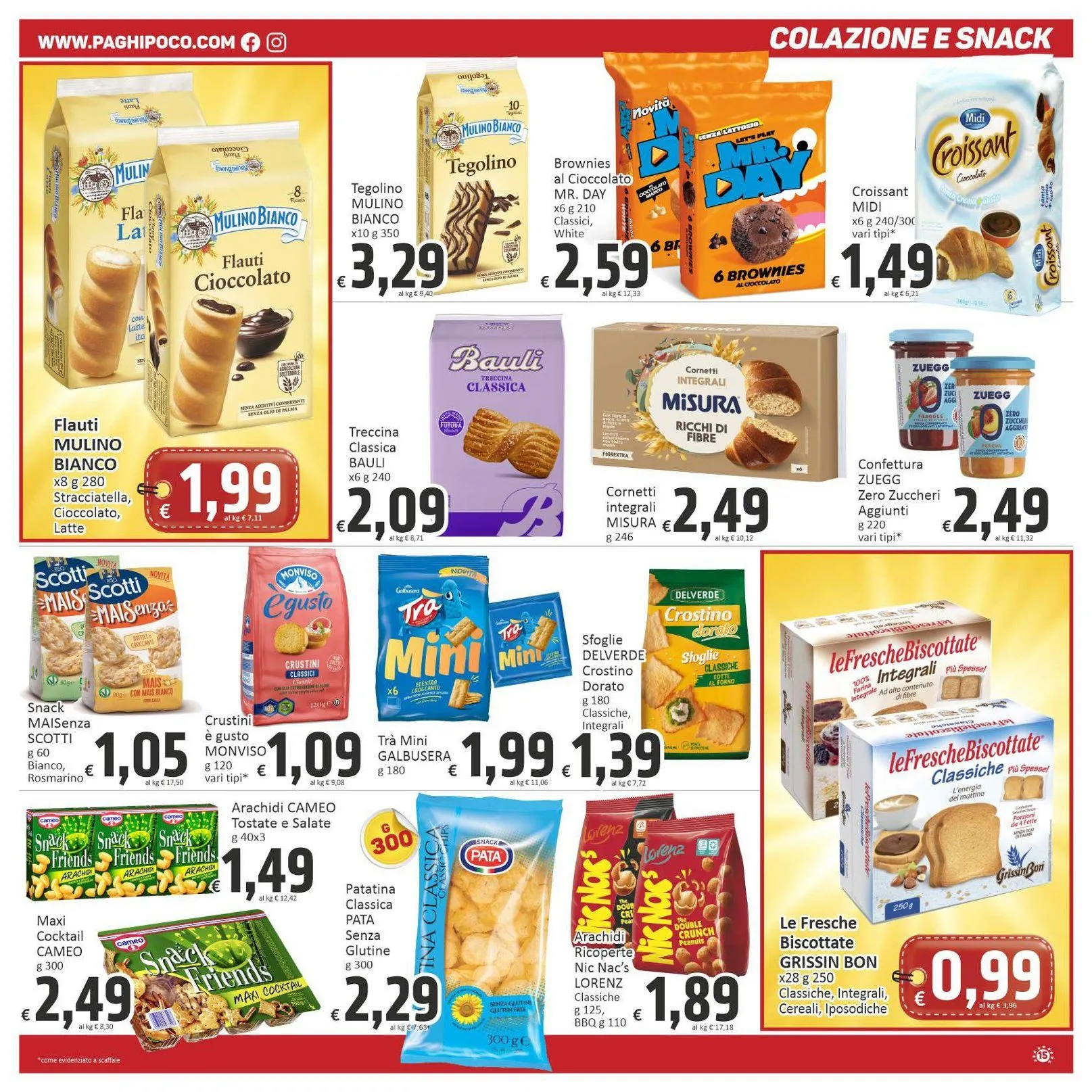  Volantini Paghi Poco da 7 aprile a 18 aprile di 2026 - Pagina del volantino 15