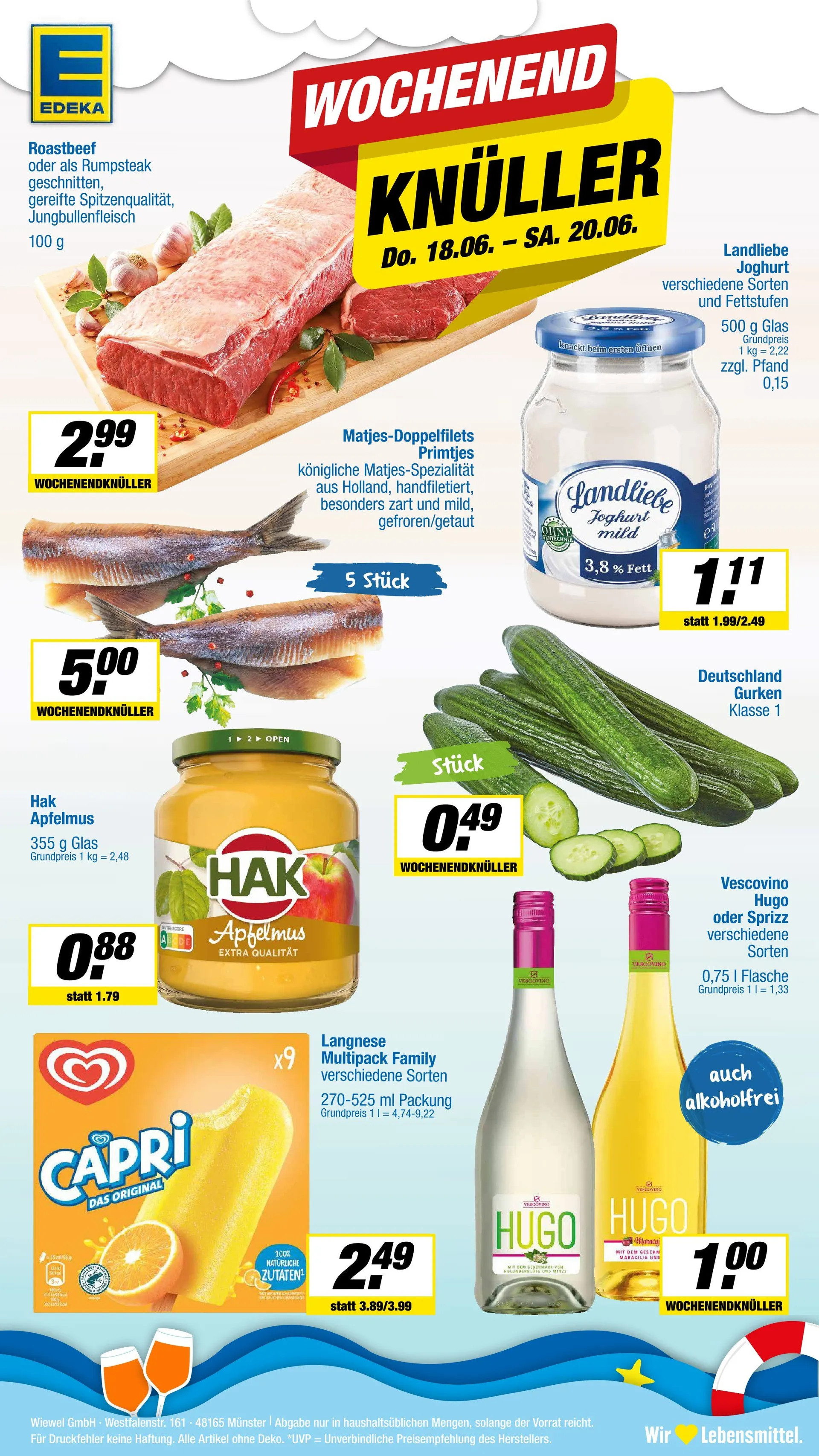 Edeka Prospekte  von 15. Juni bis 20. Juni 2026 - Prospekt seite 15