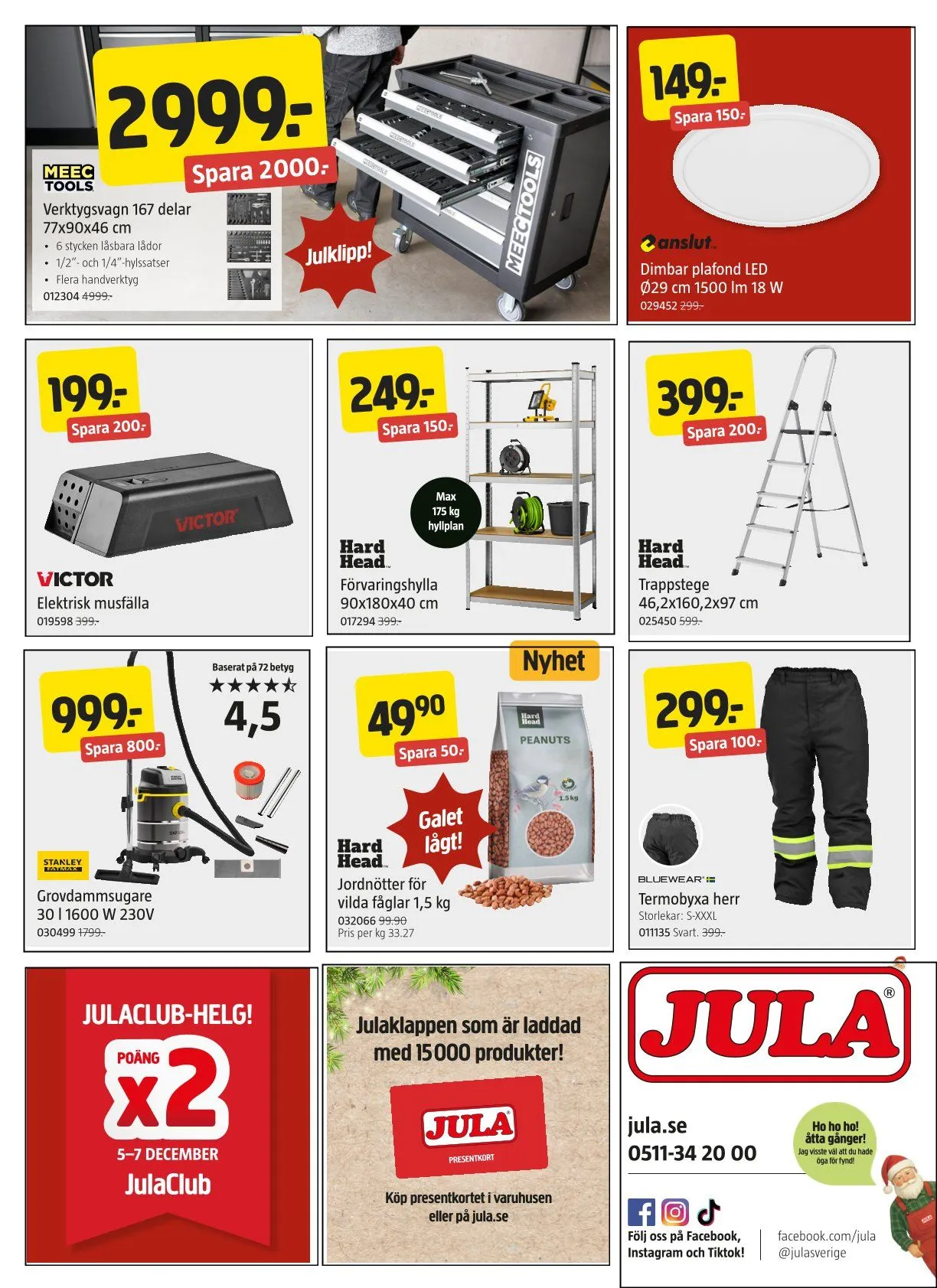 Jula från 2 december till 14 december 2025 - Reklamblad sidor 15