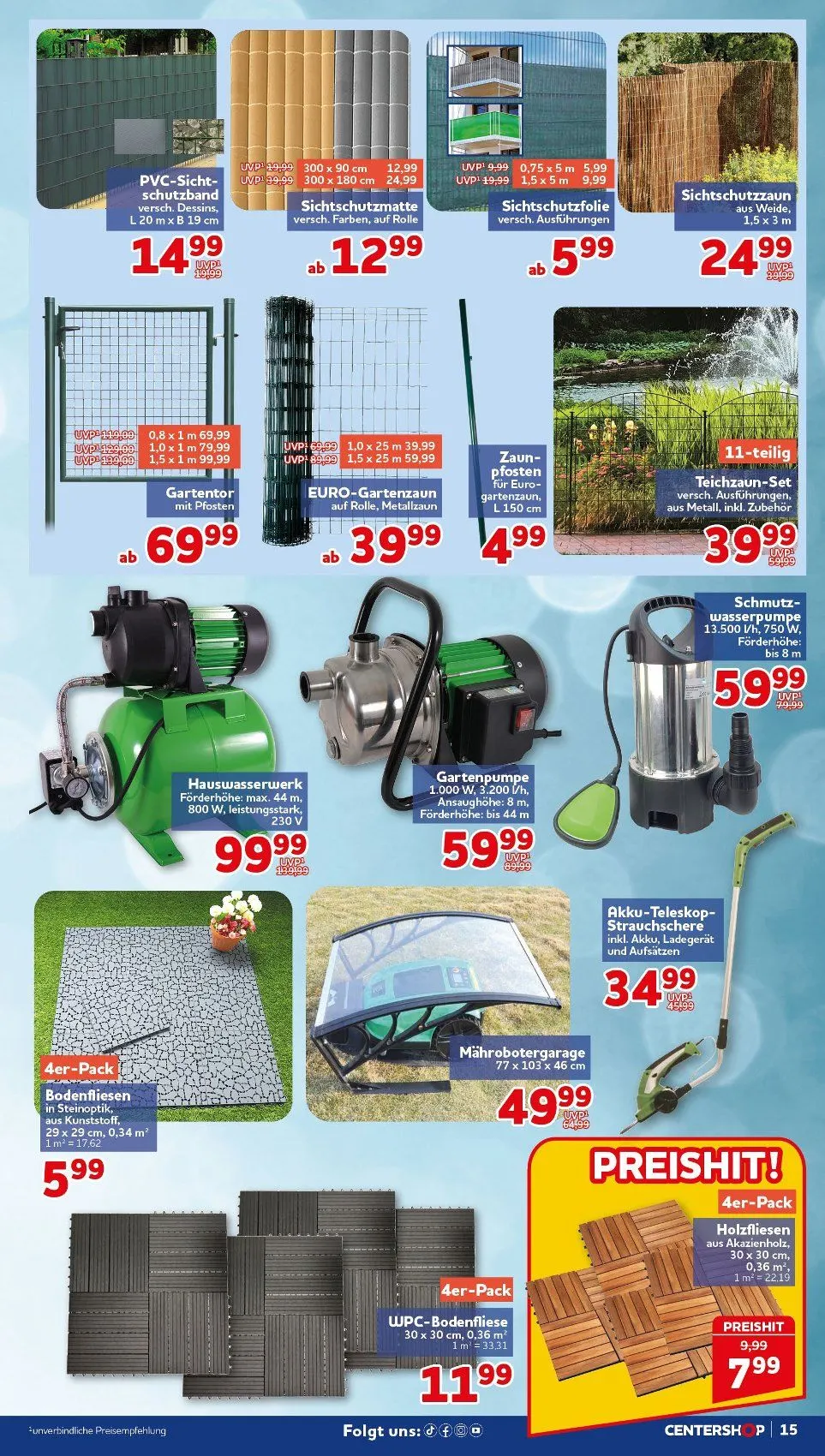 CENTERSHOP Angebote von 8. Juni bis 13. Juni 2026 - Prospekt seite 15