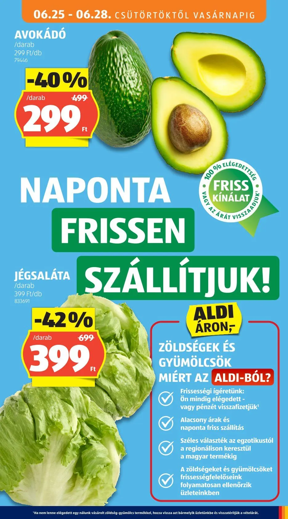 Katalógus Aldi legfrissebb ajánlatai június 25.-tól június 28.-ig 2026. - Oldal 15
