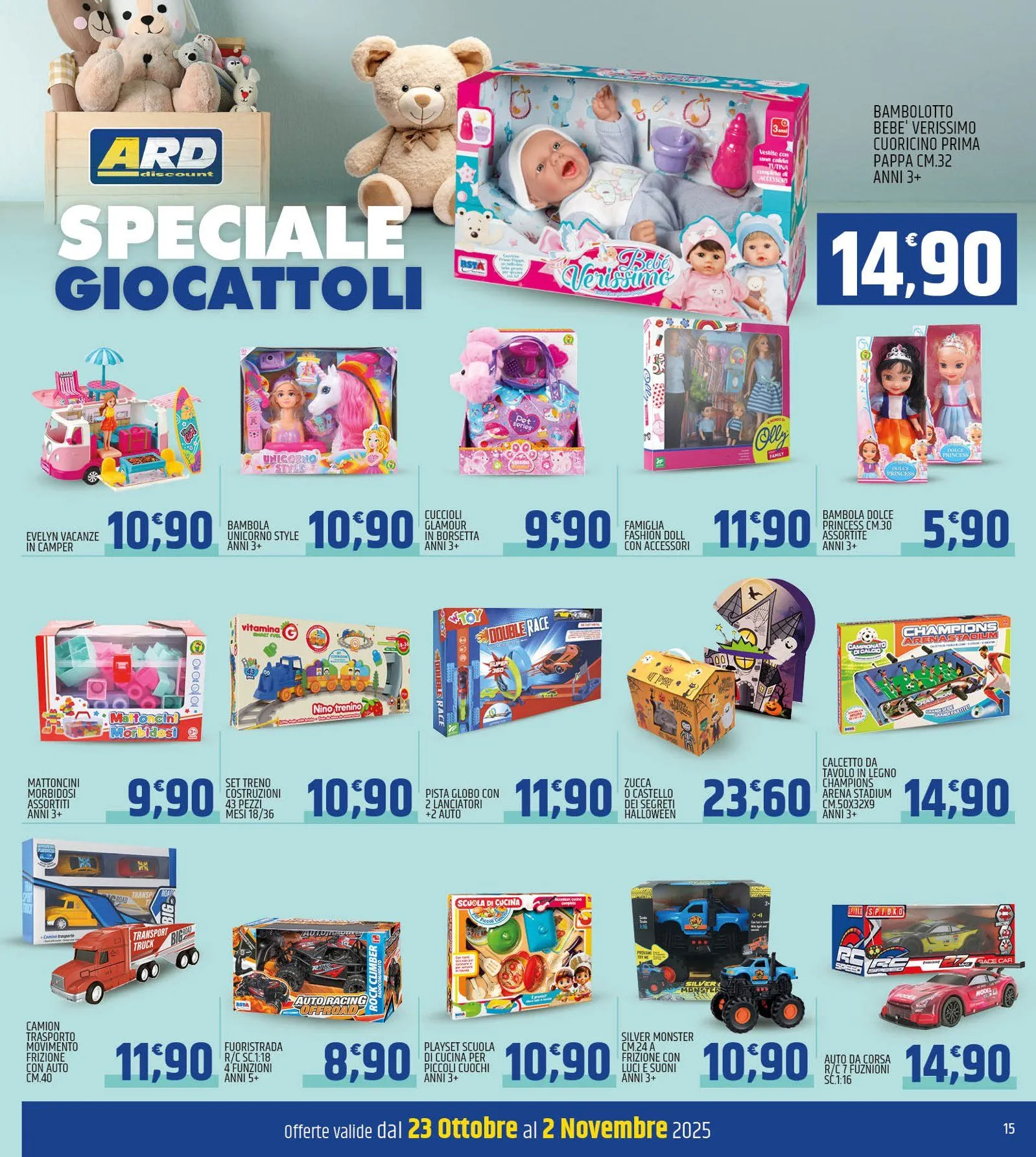 Volantini ARD Discount da 23 ottobre a 3 novembre di 2025 - Pagina del volantino 15