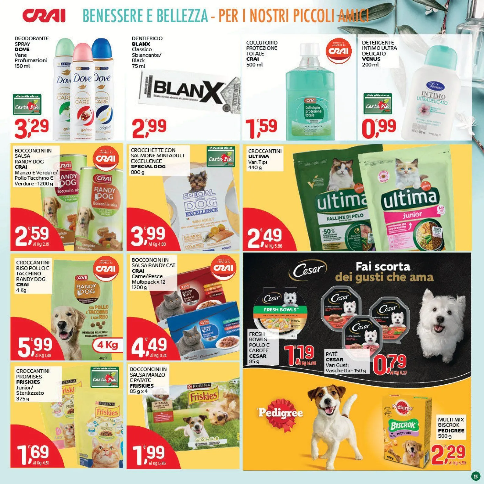 Volantini Crai da 8 gennaio a 18 gennaio di 2026 - Pagina del volantino 15