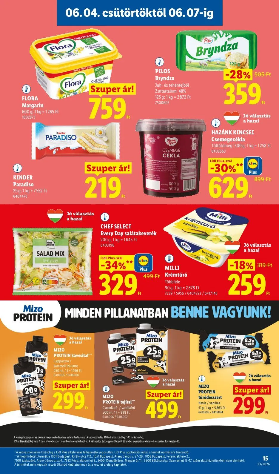 Katalógus Lidl legfrissebb ajánlatai június 4.-tól június 10.-ig 2026. - Oldal 15