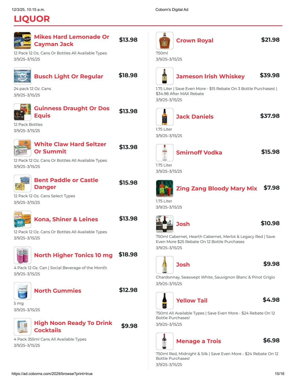 Weekly ad Coborn's Deals from March 12 to March 15 2025 - Page 15