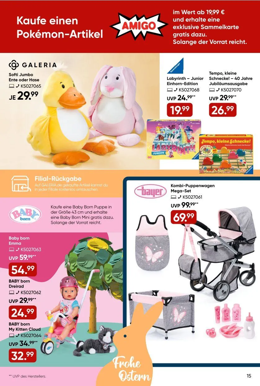 GALERIA Karstadt Kaufhof Prospekt von 3. April bis 8. April 2025 - Prospekt seite 24