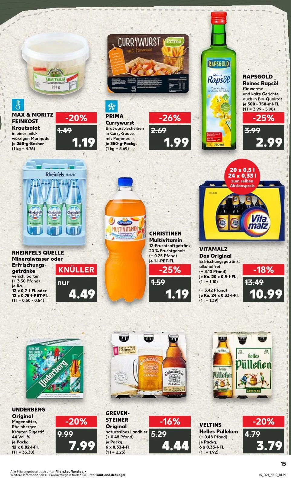 Kaufland Prospekt von 22. Mai bis 28. Mai 2025 - Prospekt seite 15
