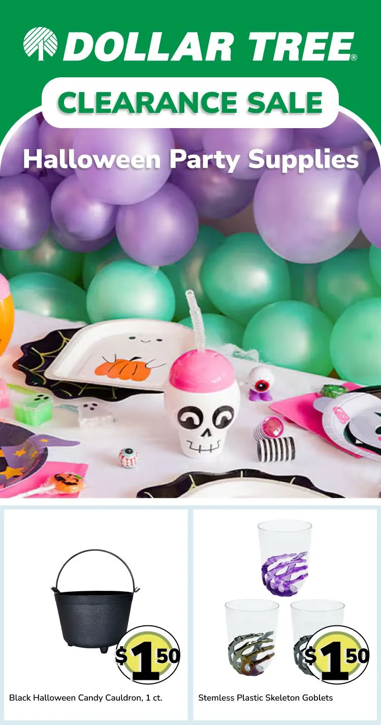 Weekly ad Halloween Clearance Sale from September 1 to September 15 2025 - Page 1