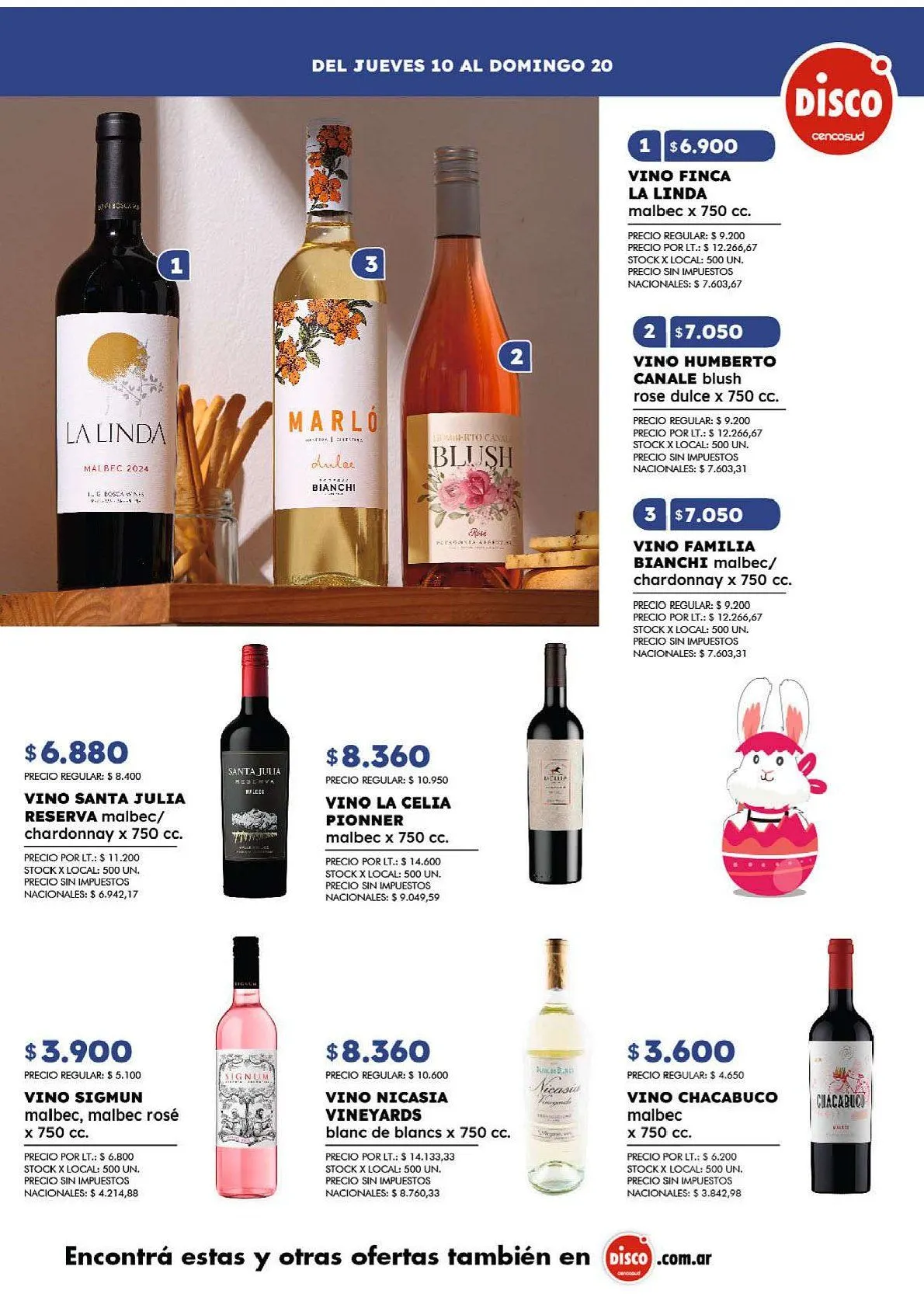 Ofertas de Disco Ofertas 15 de abril al 20 de abril 2025 - Página 15 del catálogo