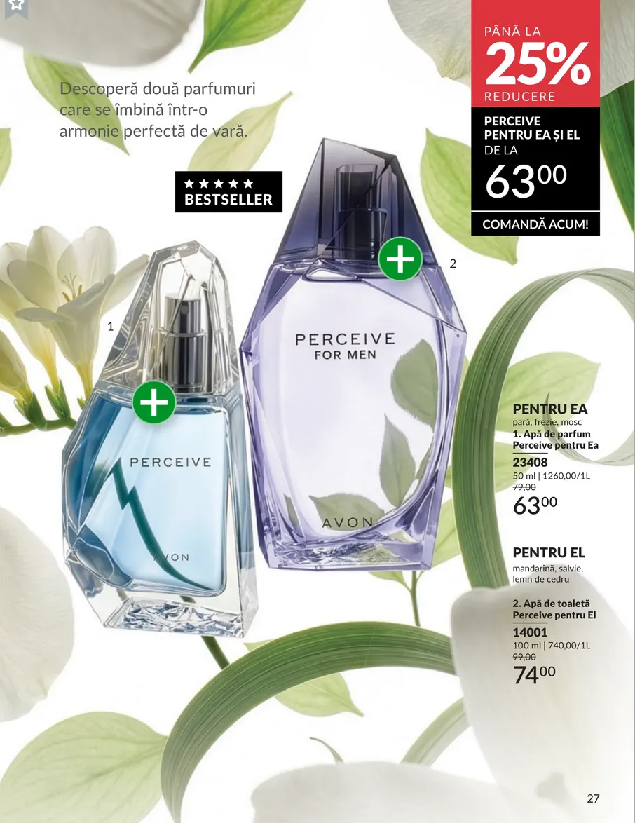 Catalog AVON  de la 9 iunie până la 30 iunie 2026 - Revista Pagina 15