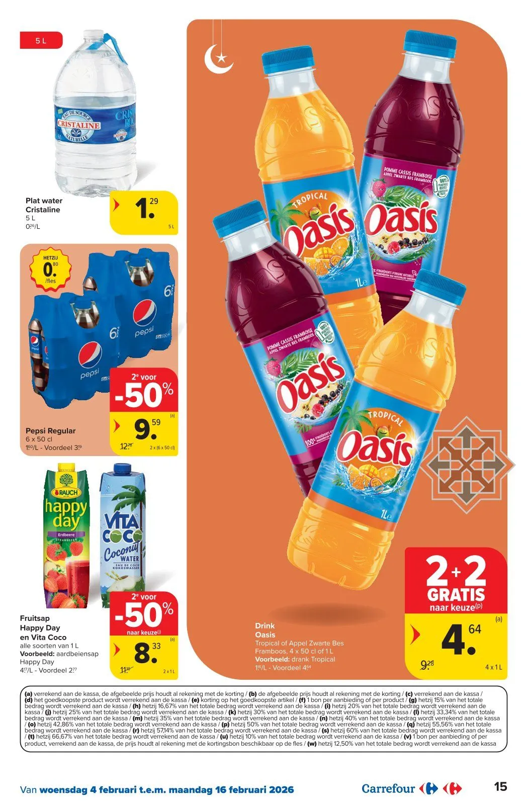 Carrefour folder van 4 februari tot 16 februari 2026 - folder pagina 15