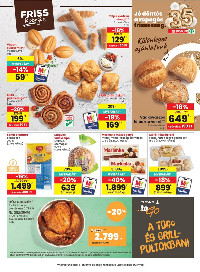 Katalógus  SPAR legfrissebb ajánlatai május 14.-tól május 20.-ig 2026. - Oldal 24