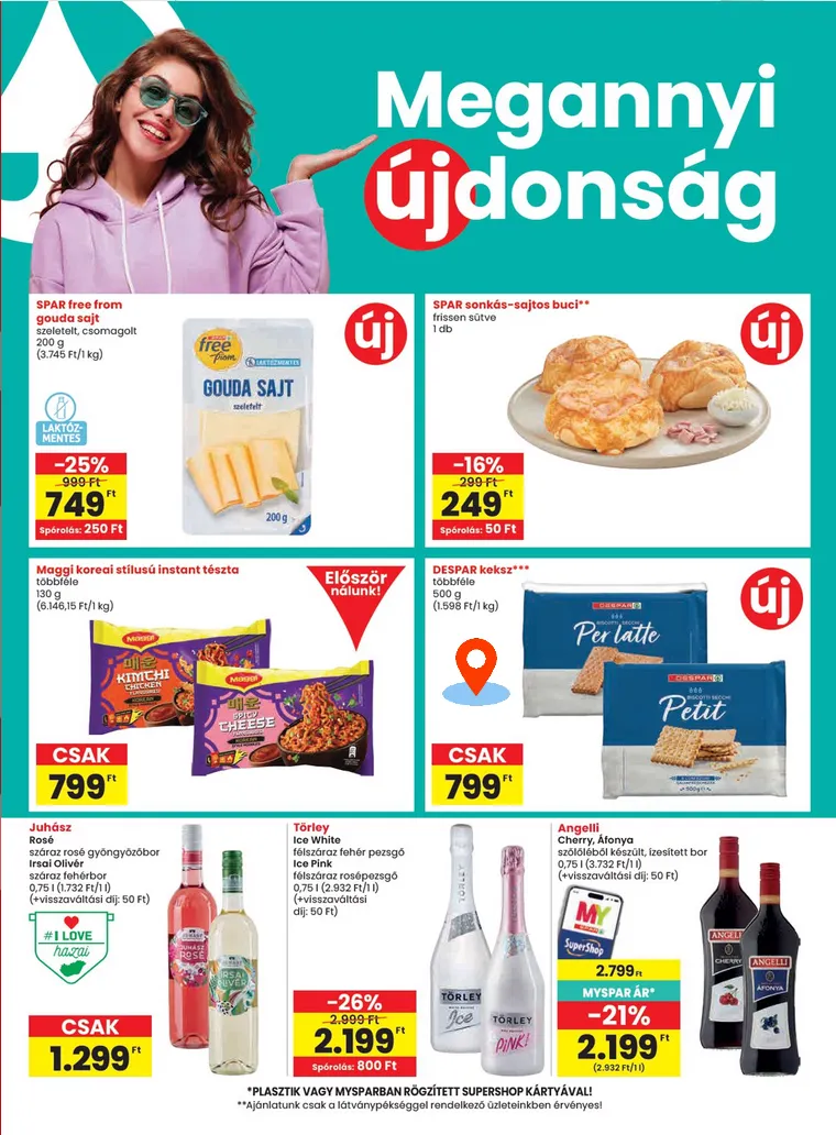 Katalógus SPAR Legfrissebb Ajánlatai április 16.-tól április 22.-ig 2026. - Oldal 15