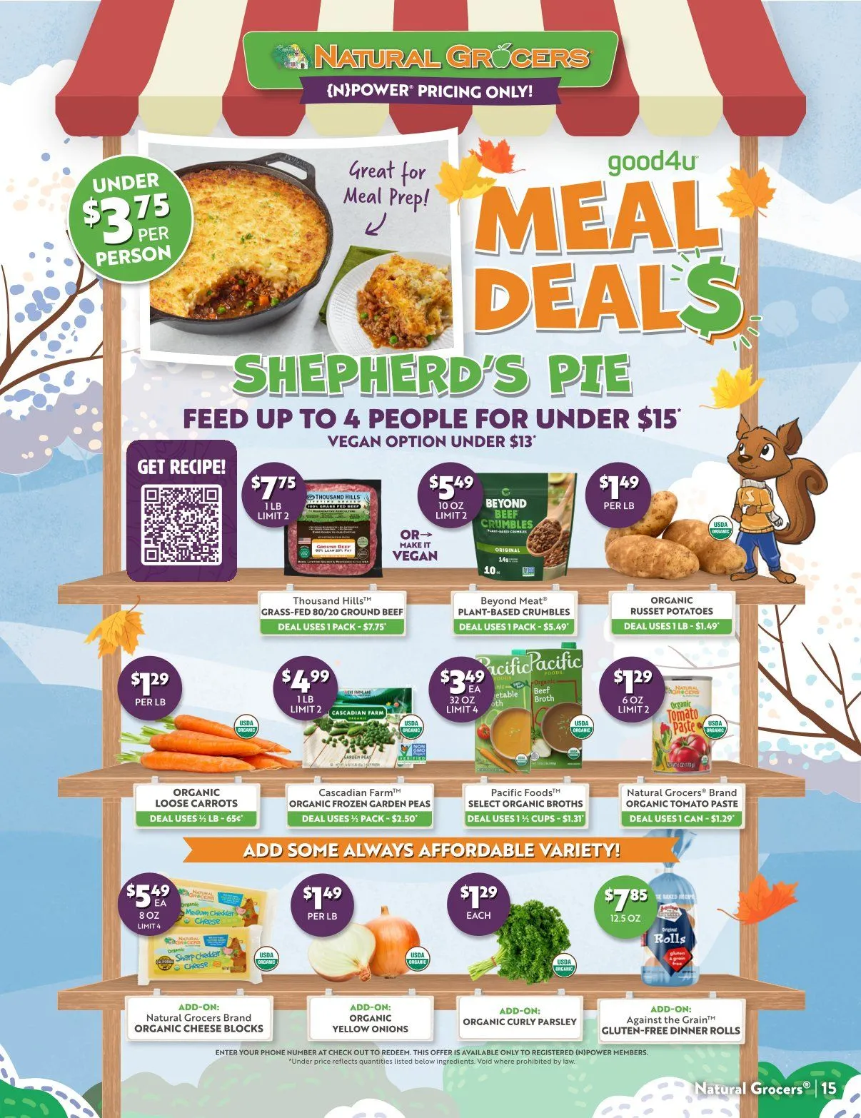 Weekly ad Natural Grocers Sales from December 6 to December 12 2025 - Page 15