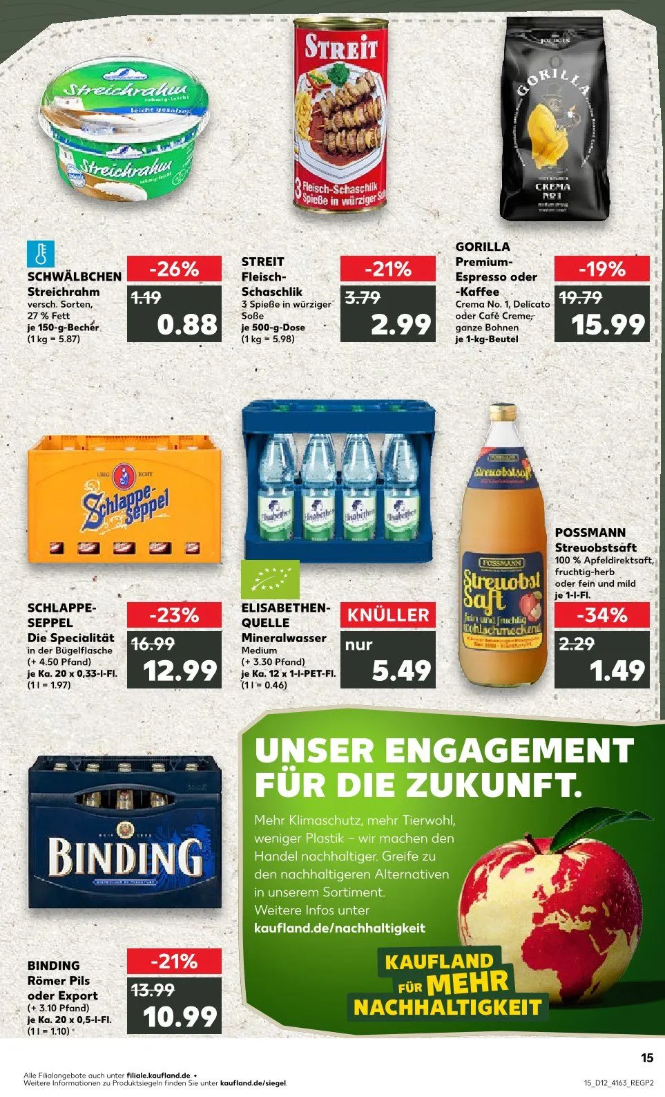 Kaufland Prospekt von 20. März bis 26. März 2025 - Prospekt seite 15