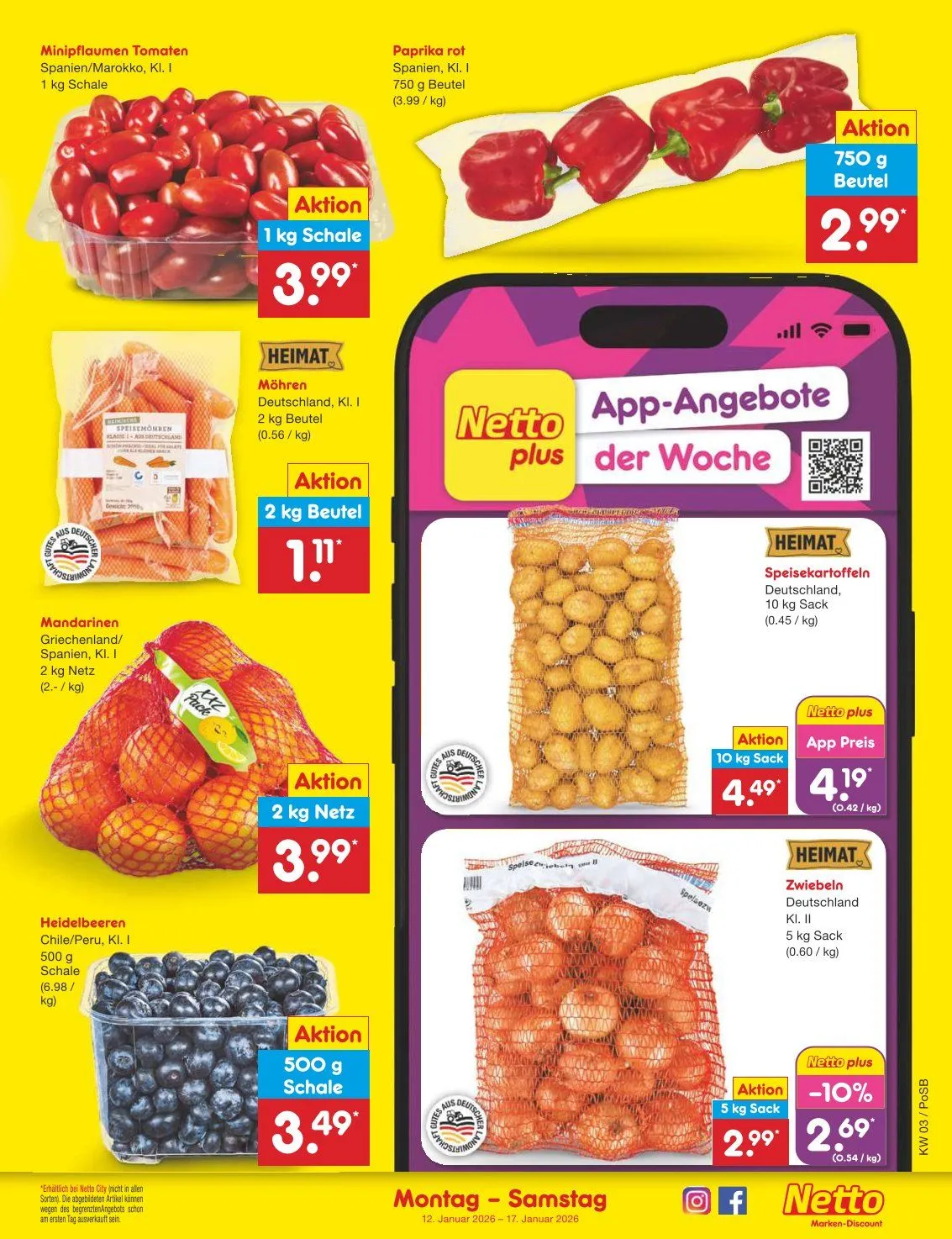 Netto Marken-Discount Angebote von 12. Januar bis 17. Januar 2026 - Prospekt seite 15