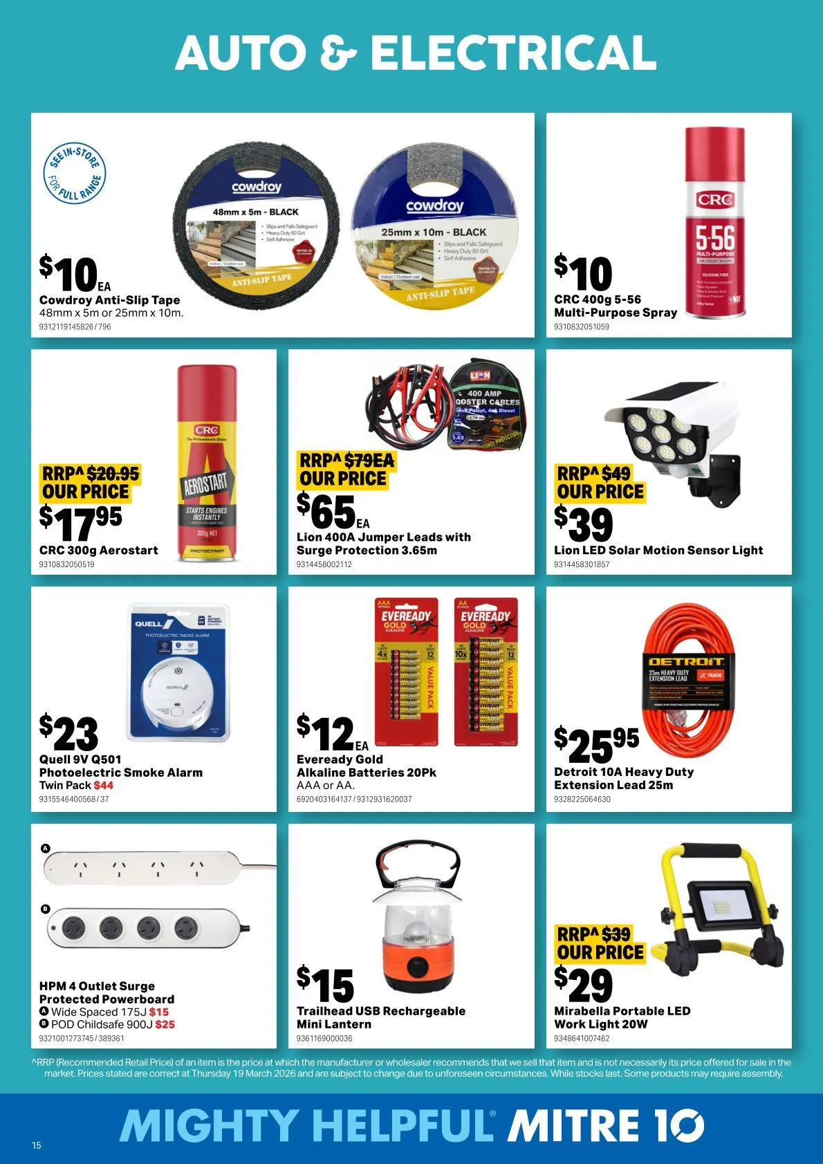Mitre 10 - Catalogue valid from 29 April to 17 May 2026 - page 15