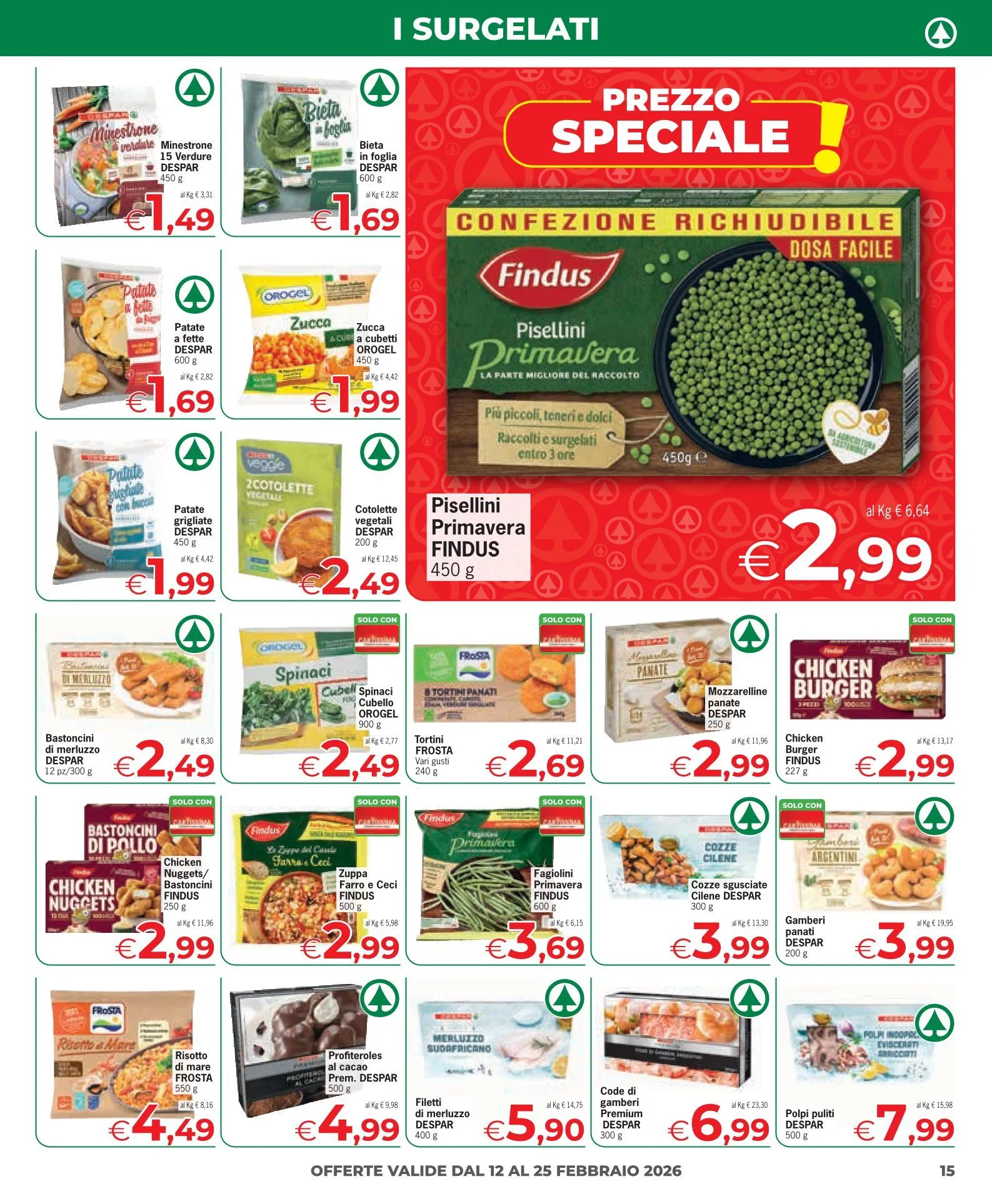 Volantini Despar da 12 febbraio a 25 febbraio di 2026 - Pagina del volantino 15