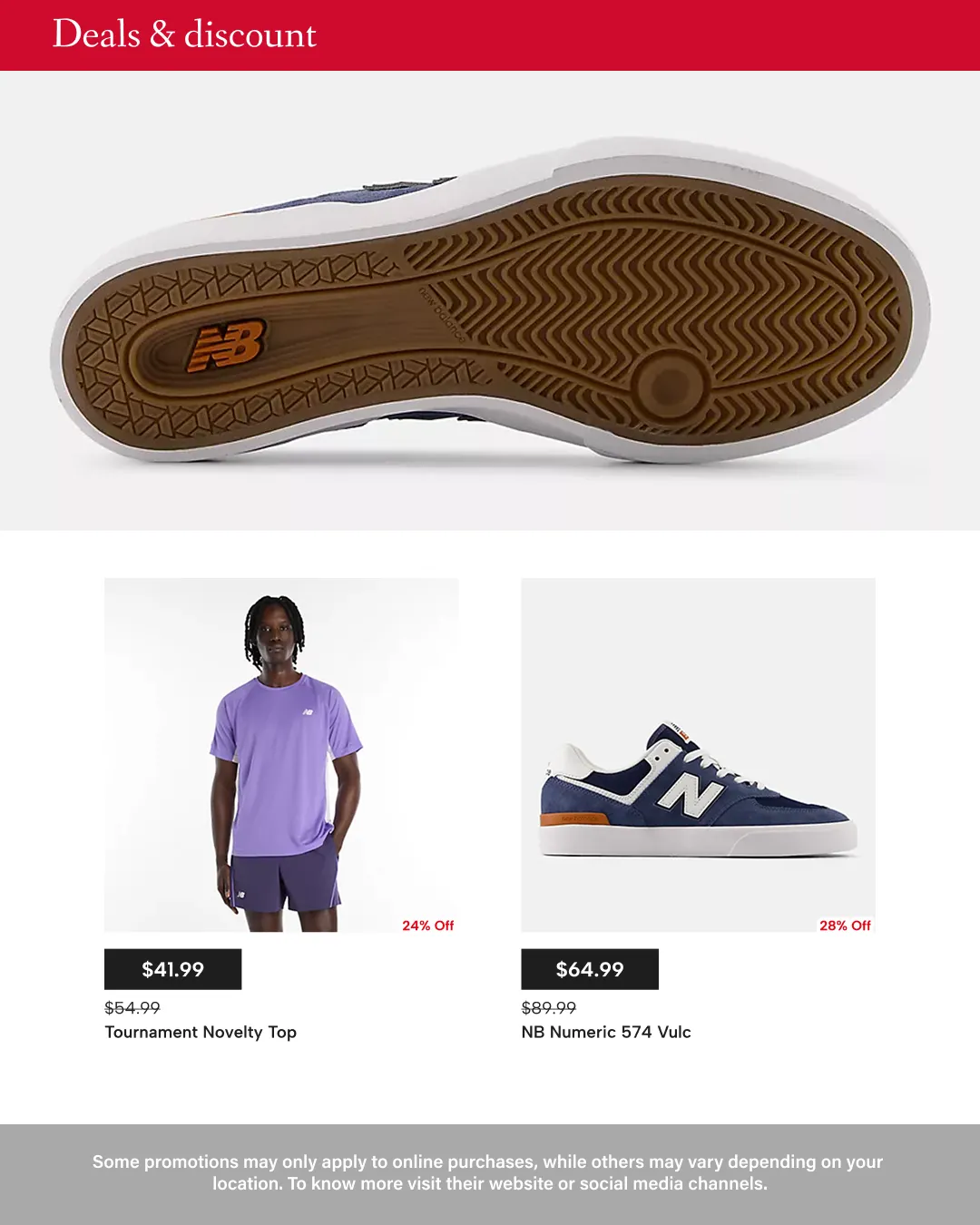 Weekly ad  New Balance Sales from April 15 to May 4 2026 - Page 15