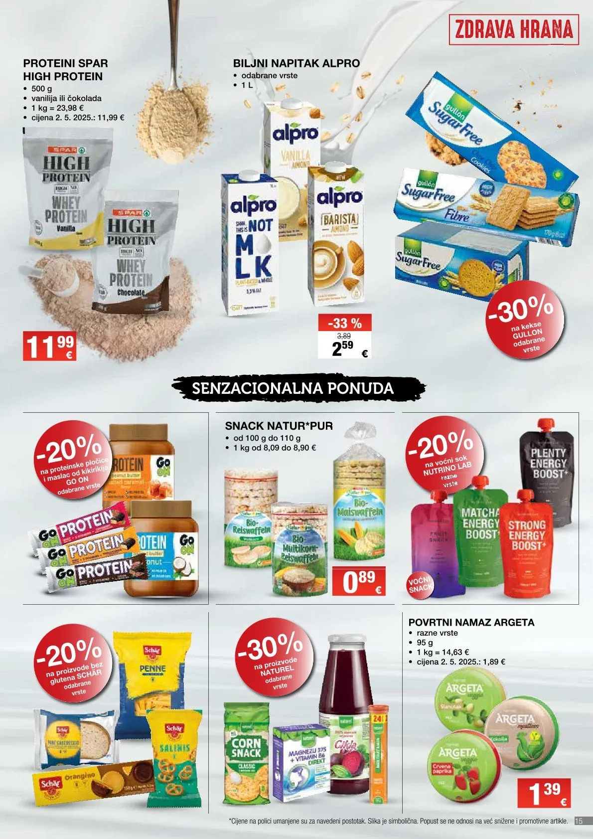 Katalog Najnovije ponude trgovine INTERSPAR od 23. listopada do 12. studenoga 2025. - Pregled Stranica 15