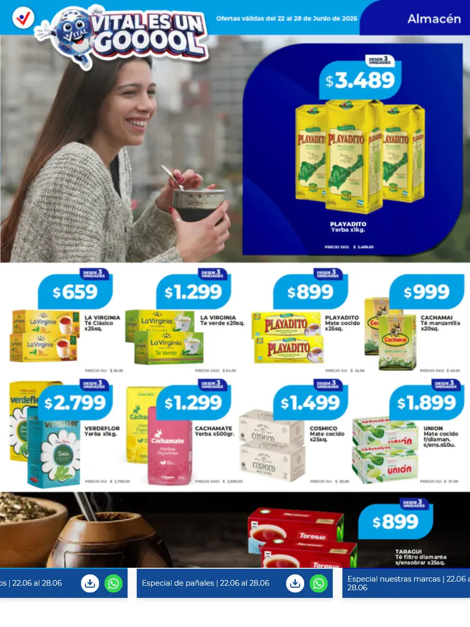 Ofertas de Vital Ofertas 22 de junio al 28 de junio 2026 - Página 15 del catálogo