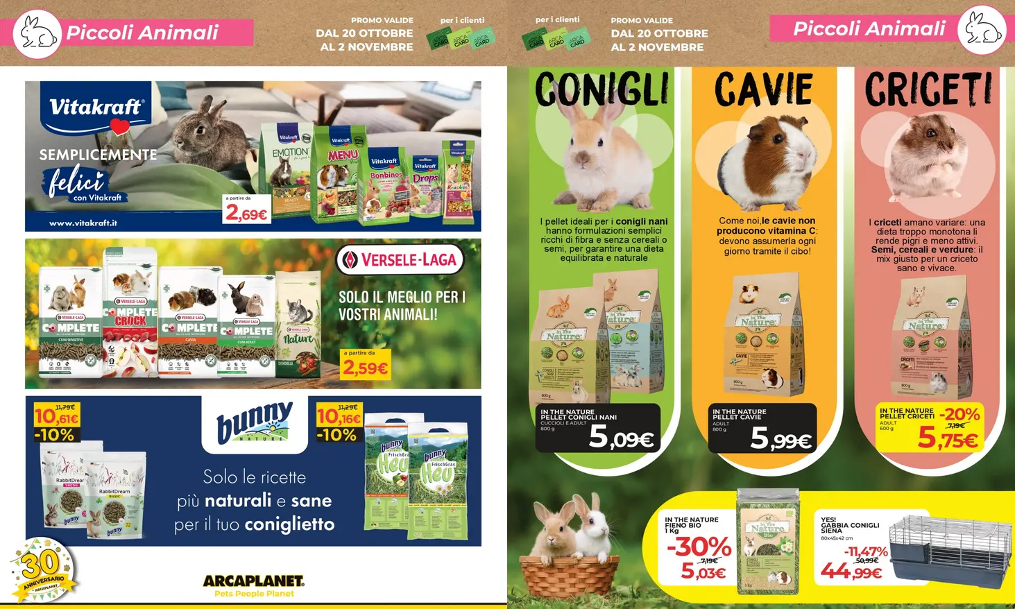 Volantini Arcaplanet da 20 ottobre a 2 novembre di 2025 - Pagina del volantino 15