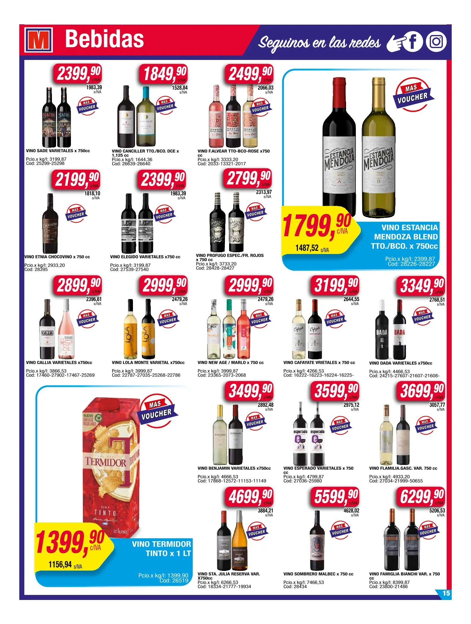 Ofertas de Ofertas Maxiconsumo 10 de marzo al 16 de marzo 2025 - Página 15 del catálogo