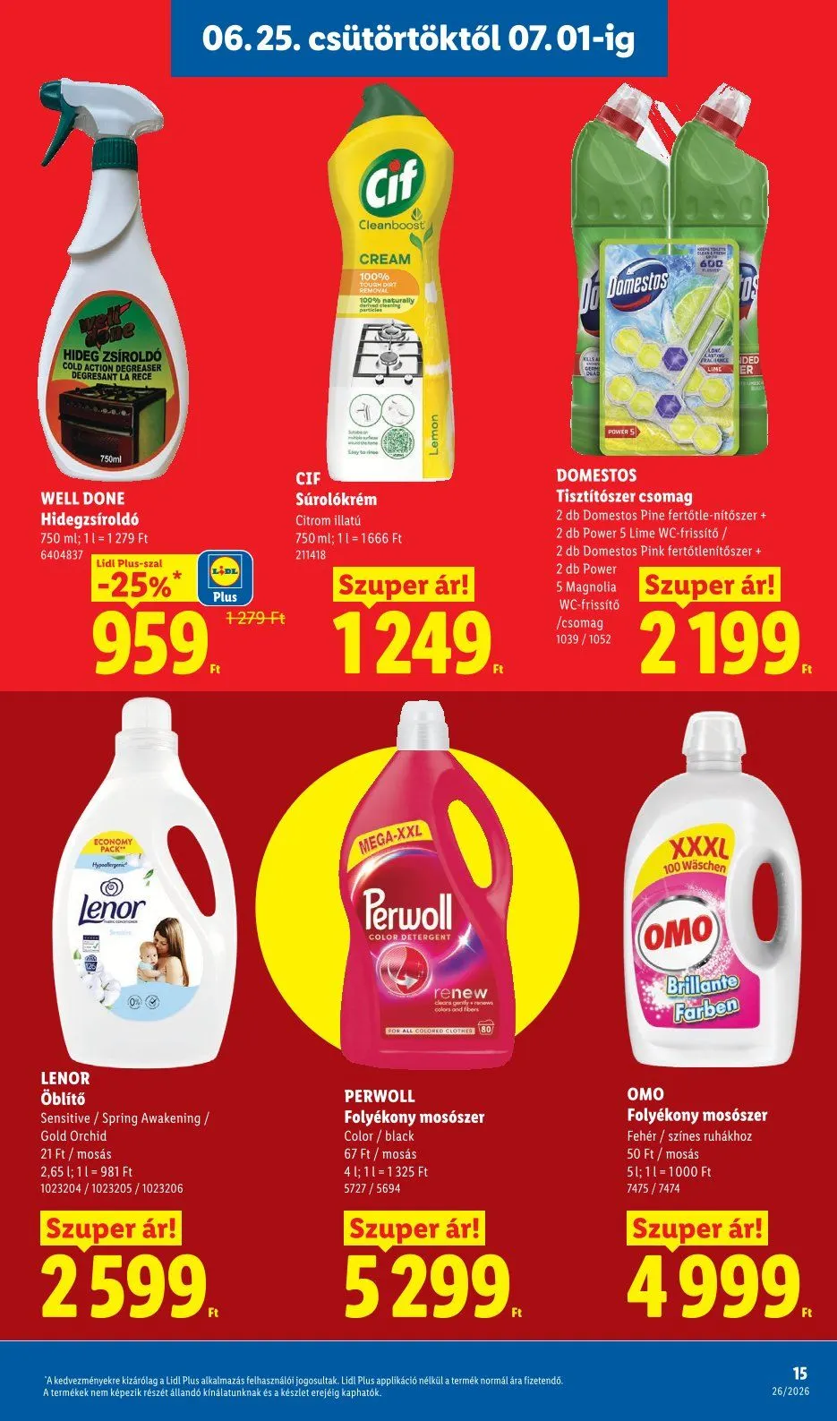 Katalógus Lidl legfrissebb ajánlatai június 25.-tól július 7.-ig 2026. - Oldal 15