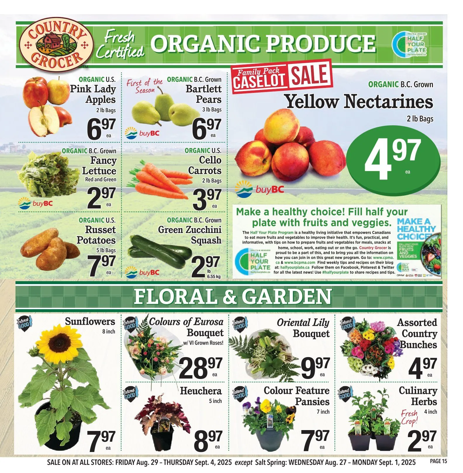 Country Grocer Sales from September 4 to September 10 2025 - flyer page 15