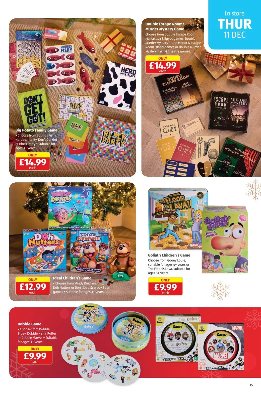 ALDI Deals from 11 December to 14 December 2025 - Catalogue Page 15