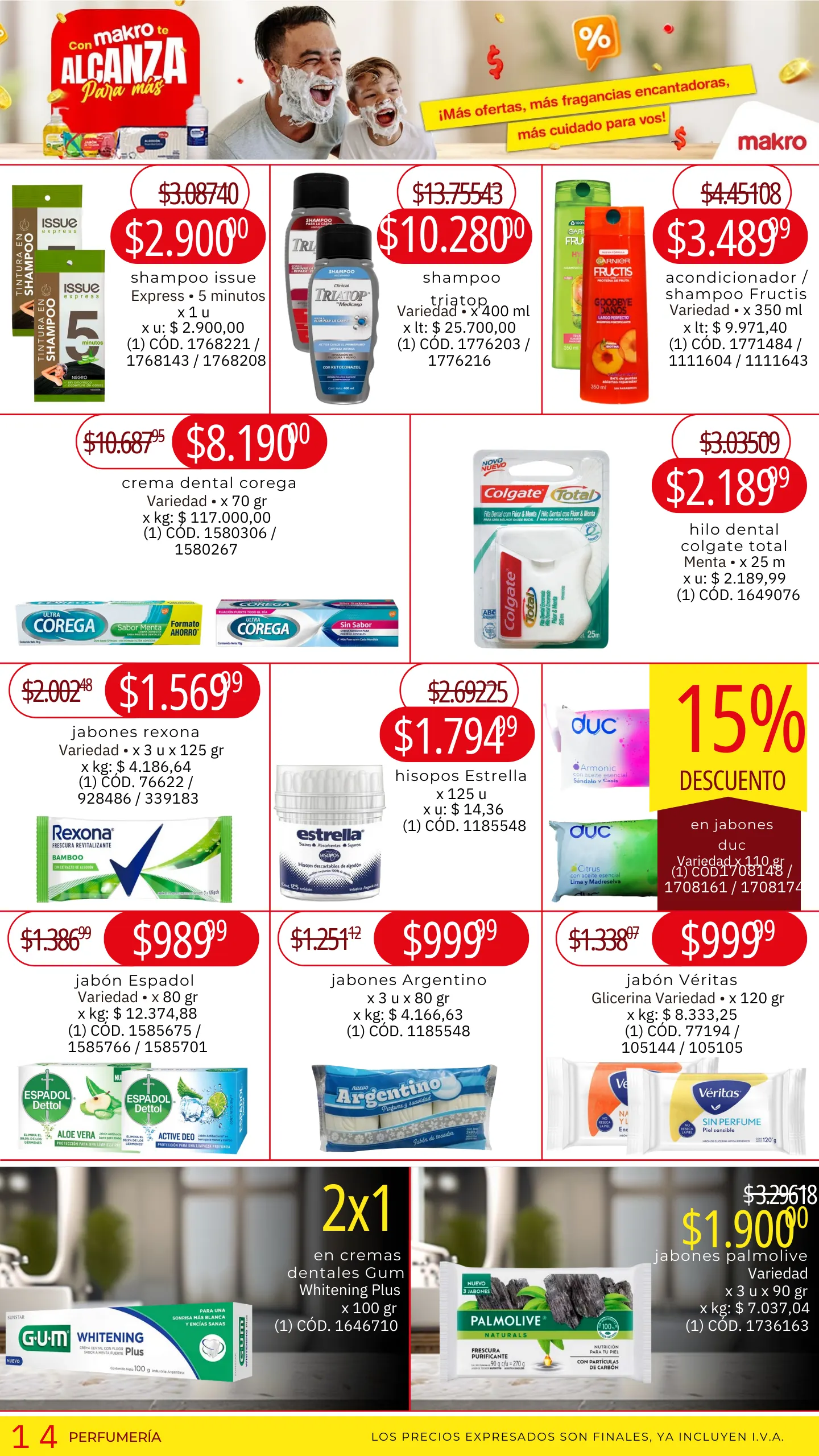 Ofertas de Catálogo: Makro 12 de septiembre al 18 de septiembre 2024 - Página 14 del catálogo