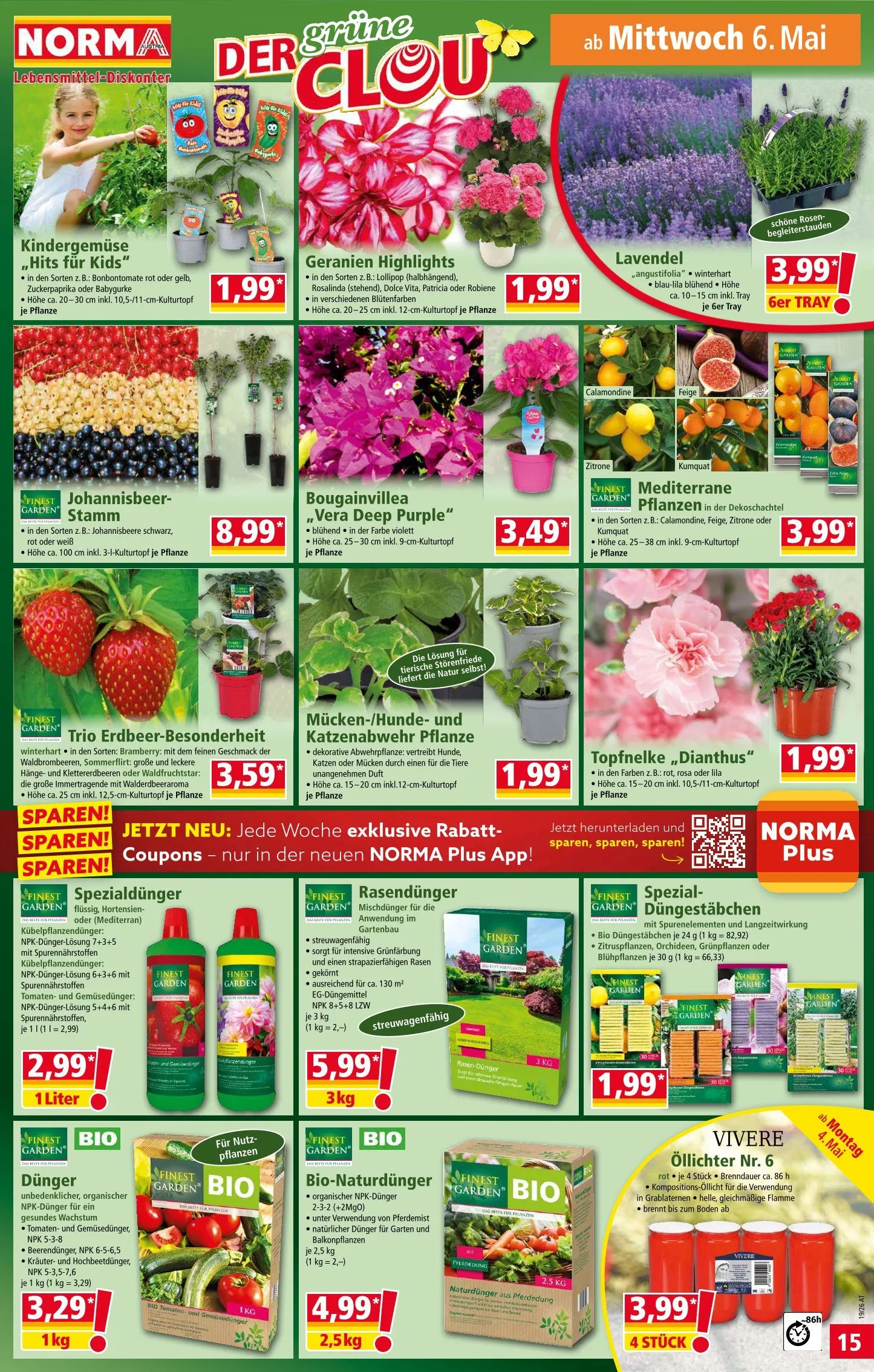  Norma Prospekte  von 27. April bis 4. Mai 2026 - Flugblätt seite  15