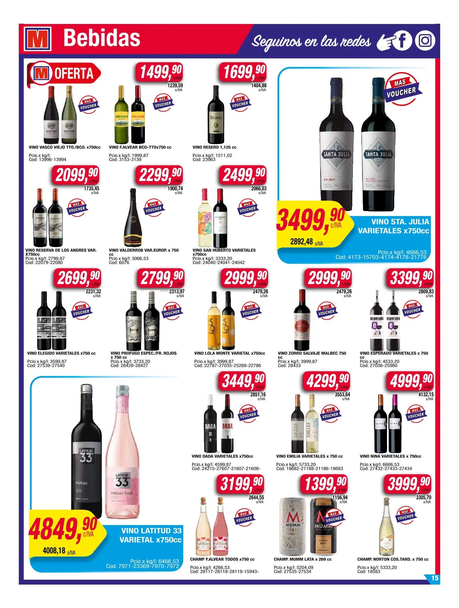 Ofertas de Maxiconsumo Ofertas 6 de enero al 12 de enero 2025 - Página 15 del catálogo