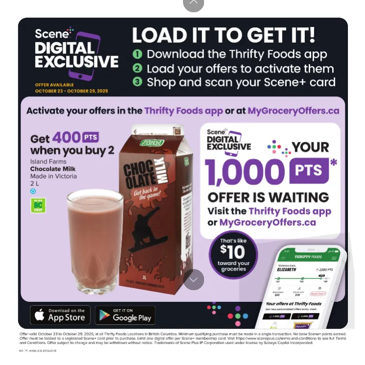 Thrifty Foods Sales from October 23 to October 29 2025 - flyer page 15