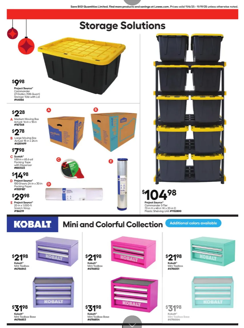 Weekly ad Lowe's Sales from November 6 to November 19 2025 - Page 15