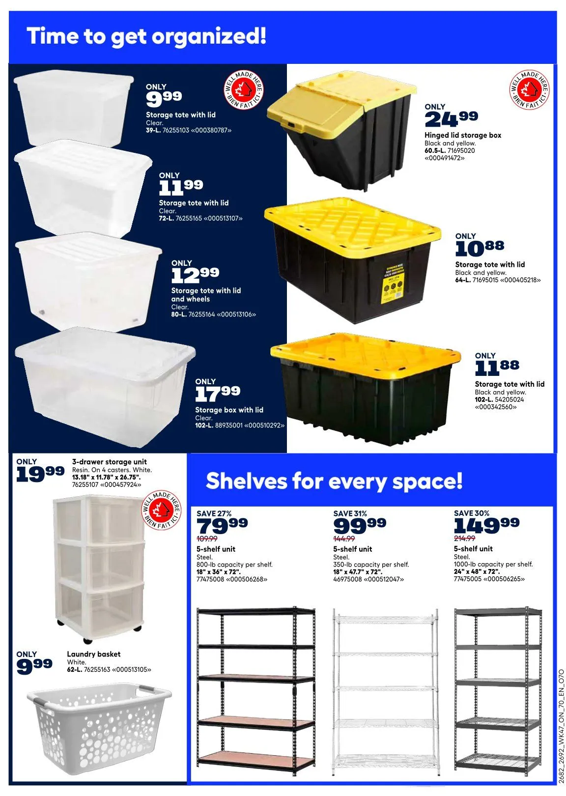 RONA Sales from December 18 to December 31 2025 - flyer page 15