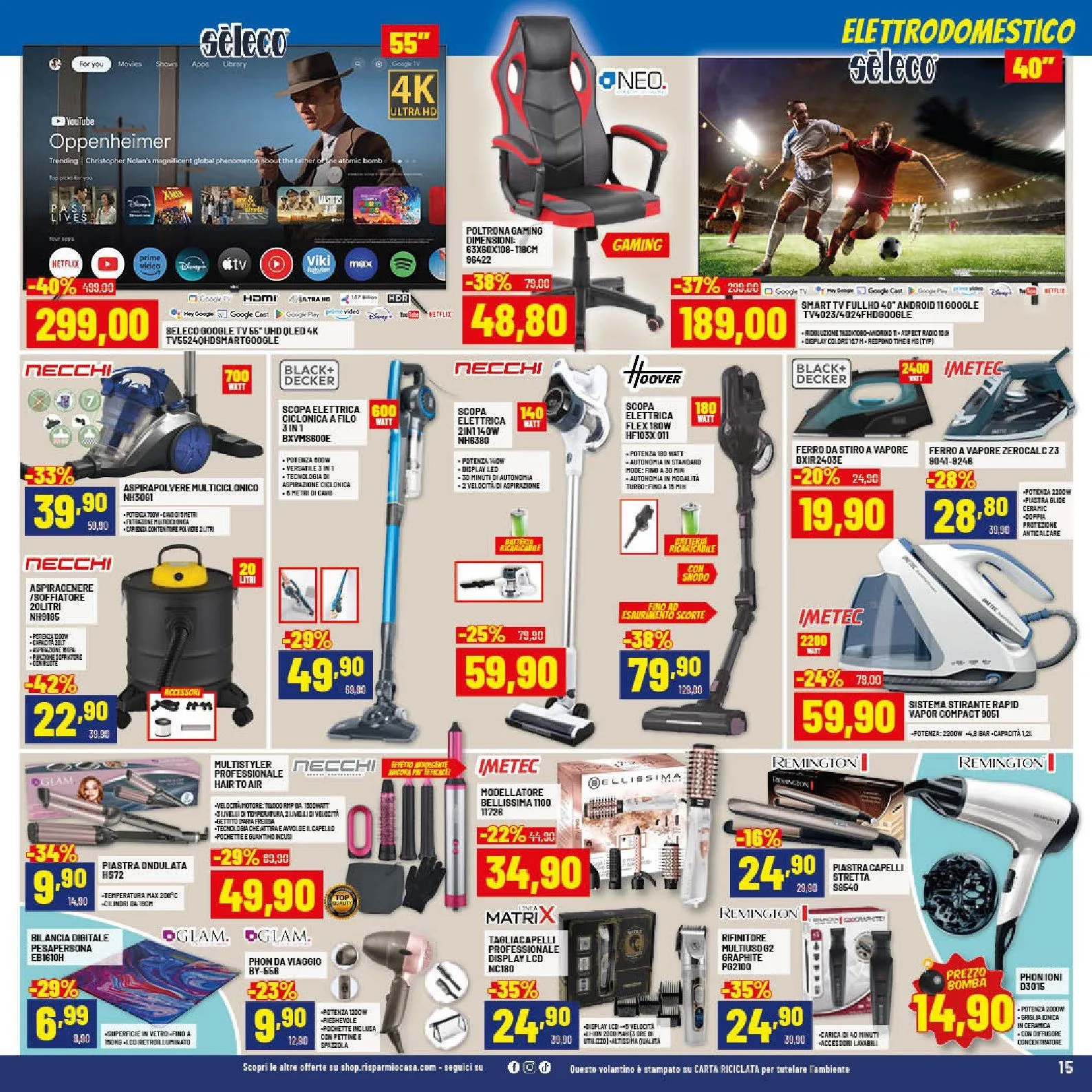  Risparmio Casa Volantino da 7 gennaio a 18 gennaio di 2026 - Pagina del volantino 16