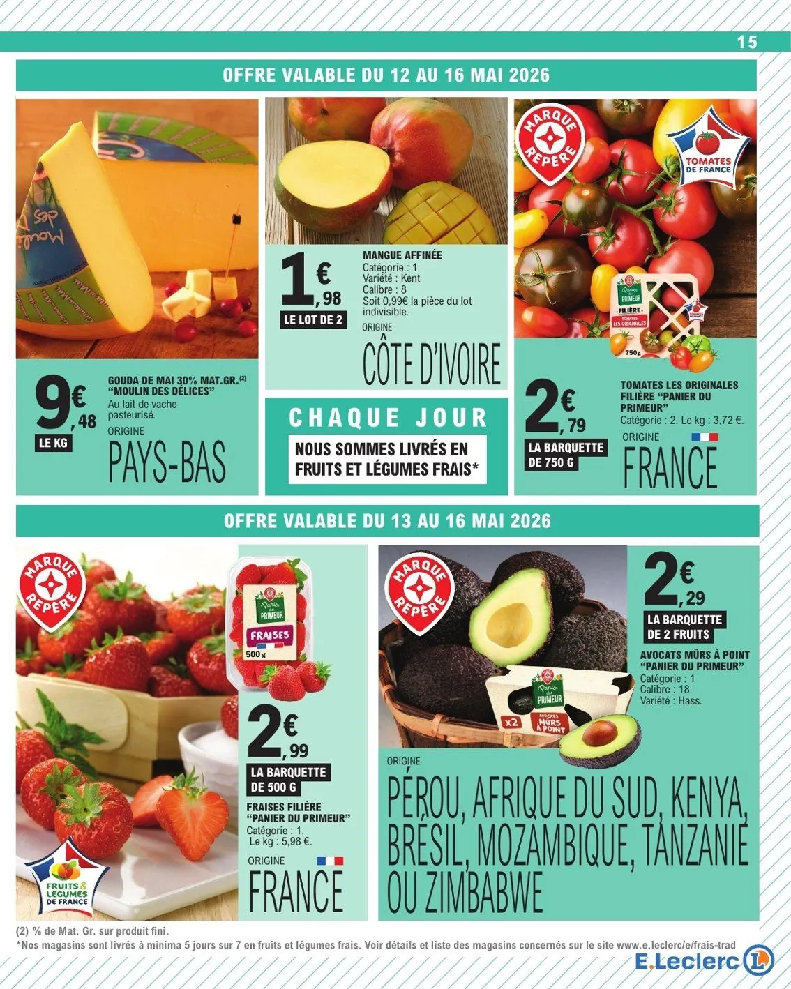 Catalogues E.Leclerc du 12 mai au 23 mai 2026 - Catalogue page 15