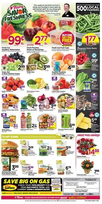 Weekly ad Tops Friendly Markets Sales from July 27 to August 8 2025 - Page 14