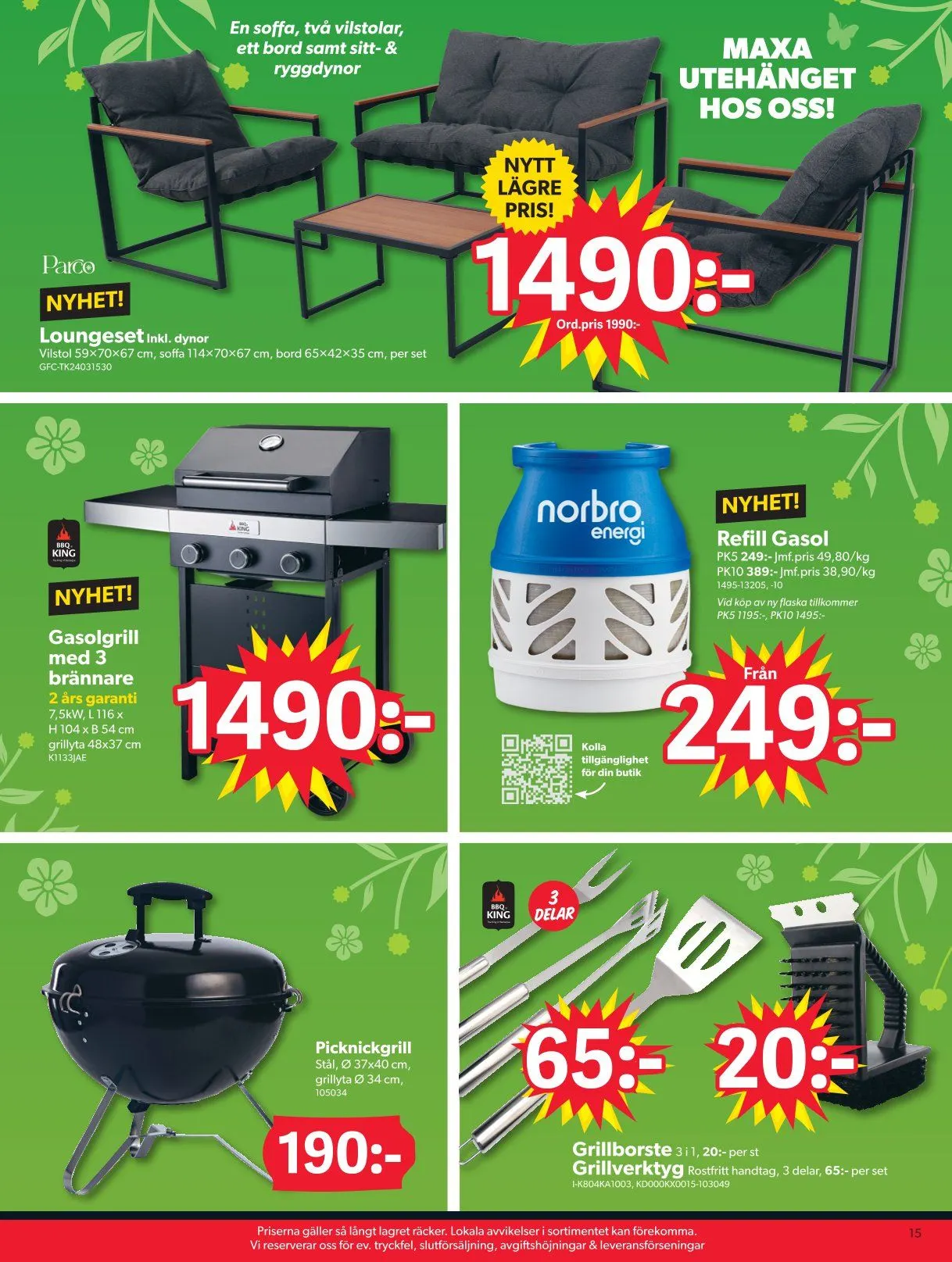 DollarStore erbjudanden från 16 juni till 4 juli 2025 - Reklamblad sidor 15