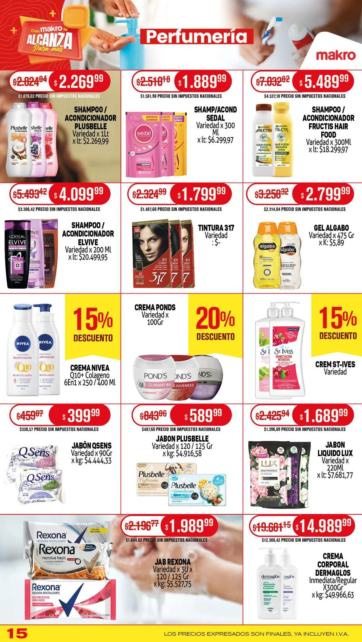 Ofertas de Makro Ofertas 19 de junio al 26 de junio 2025 - Página 15 del catálogo