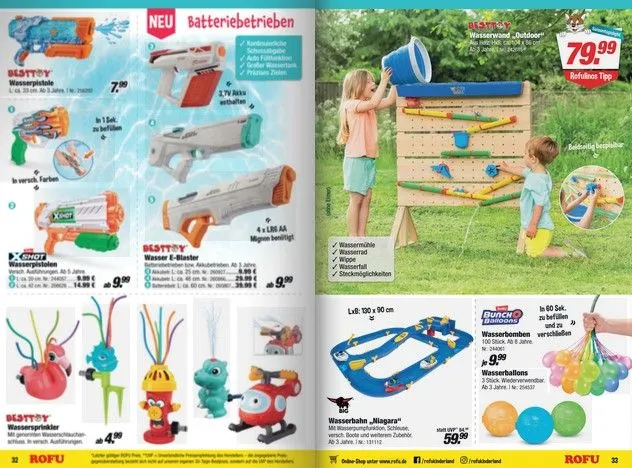 ROFU Kinderland Prospekte von 27. April bis 30. August 2025 - Prospekt seite 14