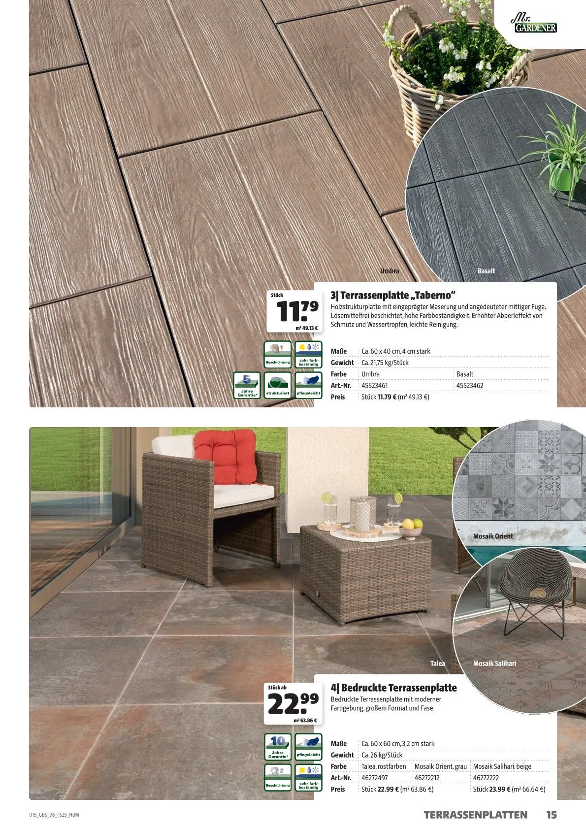 Hagebau Prospekt von 21. Mai bis 31. Dezember 2025 - Prospekt seite 15