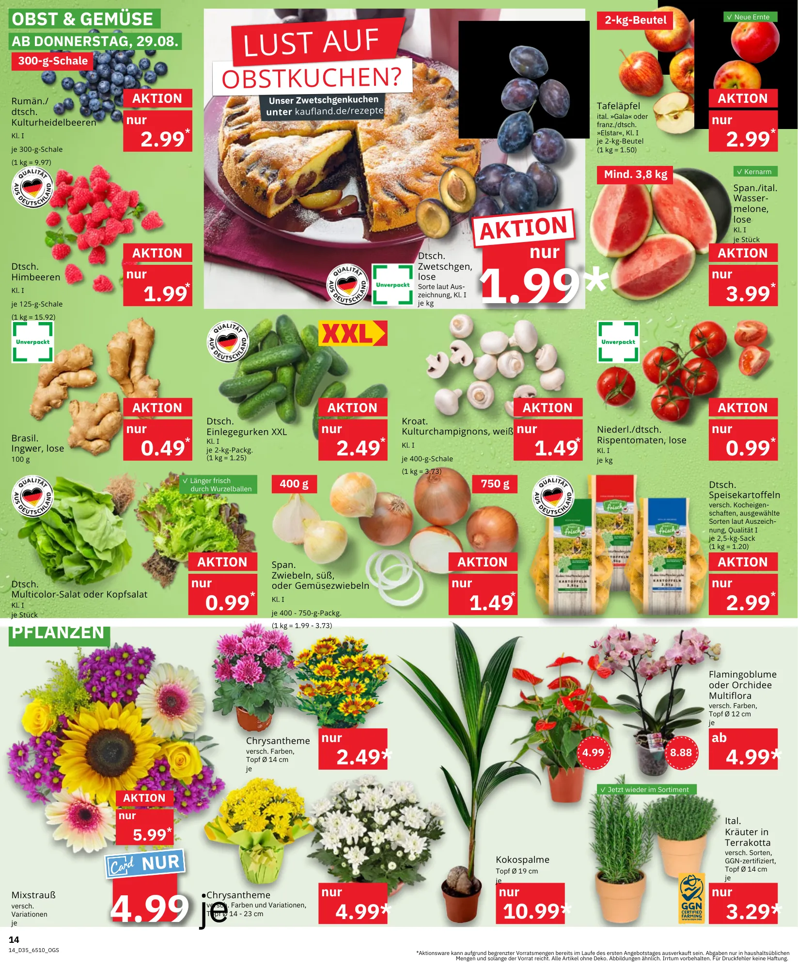 Kaufland Angebote van 29 augustus tot 4 september 2024 - Folder pagina 14