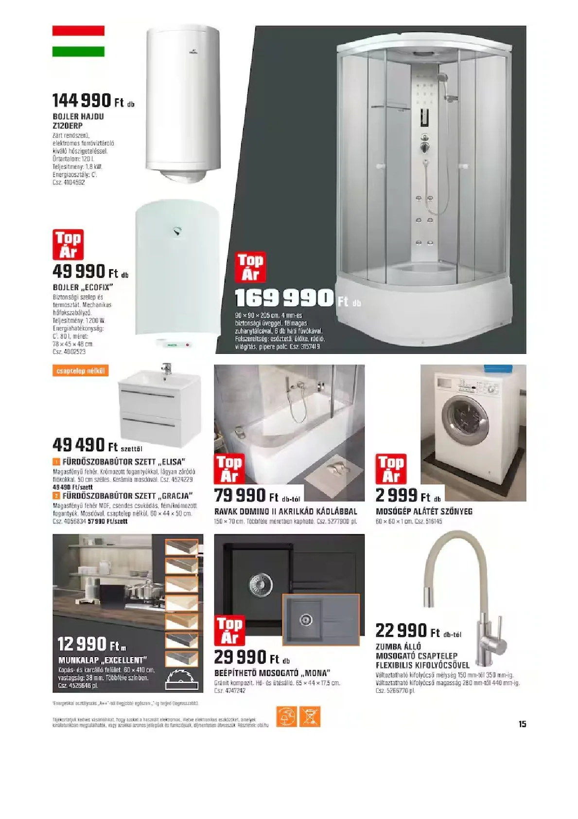 Katalógus OBI legfrissebb ajánlatai július 1.-tól július 31.-ig 2025. - Oldal 15