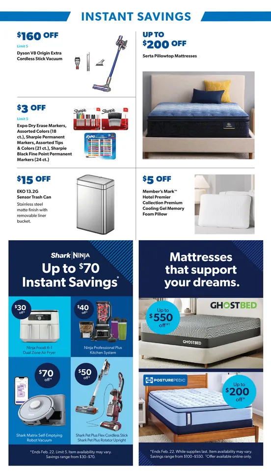 Weekly ad Sam's Club  Sales from January 28 to February 22 2026 - Page 16
