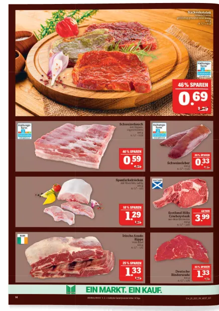 Aktueller Prospekt von MARKTKAUF von 22. Juni bis 28. Juni 2025 - Prospekt seite 14