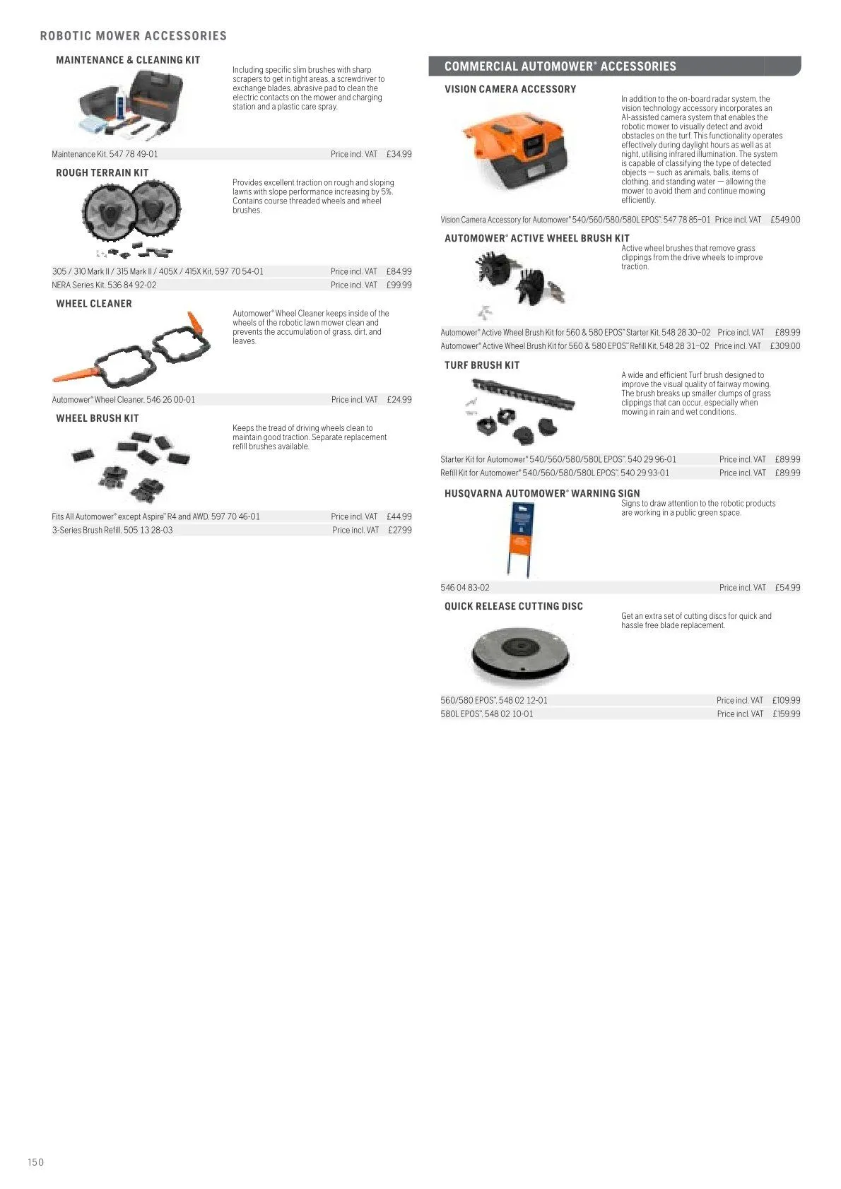 Husqvarna catalogues von 13. Februar bis 28. Februar 2026 - Flugblätt seite 152
